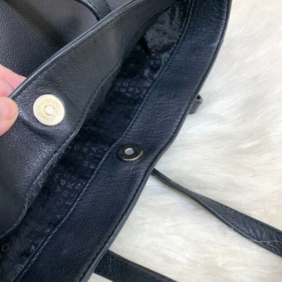 KATE SPADE X-Large Black Leather N/S PRIMROSE HILL "JAMES" Tote - Picture 7 of 15